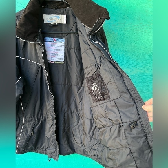 OBERMEYER WATERPROOF BREATHABLE SNOW SKI JACKET SIZE 12 - Picture 2 of 9
